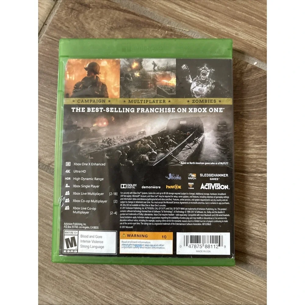 Call of Duty:‎ WWII - Microsoft Xbox One